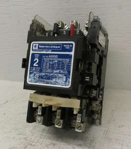 Image of Telemecanique A203D Size 2 Motor Starter 24V Coil 25HP 45/50A Gould ITE Imperial