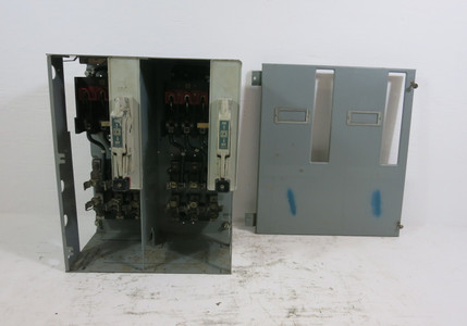 Image of Square D Model 4 Dual 60A Fusible Feeder 18" MCC Bucket 60 Amp Fused Mod 4