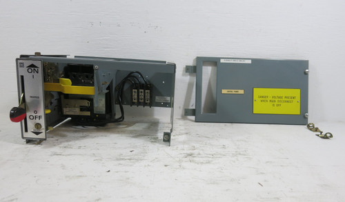 Square D Model 5 20 Amp Breaker 9" Motor Control MCC Feeder Bucket 20A Mod 5 (BJ1195-1)