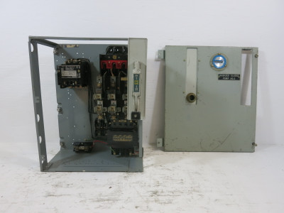 Square D Model 4 Size 1 Contactor 30 Amp Fusible Motor Control Bucket 18" MCC (BJ1198-1)