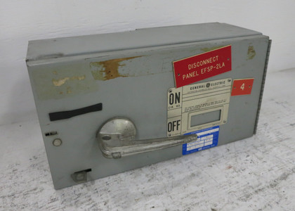 Image of GE QMR363R 100A 600V Fusible Panelboard Switch QMR363-R 100 Amp Fused QMR-363-R