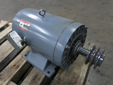 Image of Dayton 3N003-H 10 HP AC Motor 208-220/440V 3PH 50/60 Hz 2900/3500 RPM LS254U