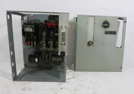 Image of Square D Model 4 Size 1 Starter 30 Amp Fusible Motor Control Bucket 18" MCC 8536