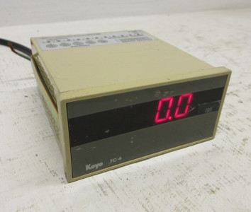 Image of Koyo KEIC TC-4 Digital Tachometer Panel Meter 120/240VAC TC4 50MA 264V (TESTED)
