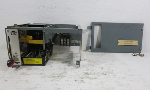 Square D Model 5 60 Amp Fusible 9" Motor Control MCC Feeder Bucket 60A Mod 5 (BJ2003-1)