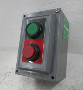 Image of Allen Bradley 800R-2HA4RL 2 Push Button START / STOP Box Control Station 4/4X