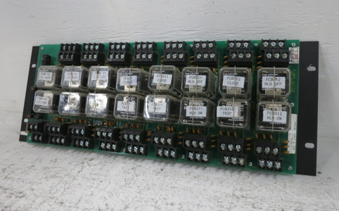 Westronic Westerm D20 KI2 517-0147-05A Termination Relay Board Wesdac Harris (DW8752-5)
