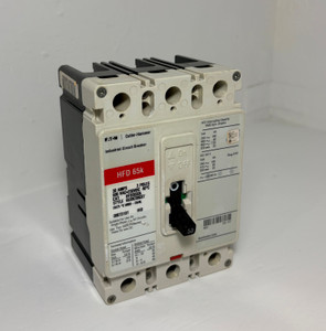 Eaton HFD3030L 30A Circuit Breaker Glossy Red 600V HFD3030 30 Amp Cutler-Hammer (EM6018-1)
