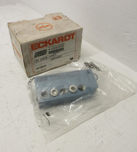 Image of NEW Foxboro Eckardt 424744031 Valve  Lex Leiste Lexg-N w/ Hardware NIB