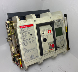 Image of Siemens SBH 800 Amp Drawout Circuit Breaker w/ 800A Plug SBH800 & Aux SBH2008DV