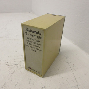 Image of Electromatic S-System SV210-220 Dual Level Relay 220VAC Cond. Liquids 25KΩ
