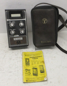Image of Transmation Inc PPS miniTemp Thermocouple Calibrator Model 1064P w/ Leather Case