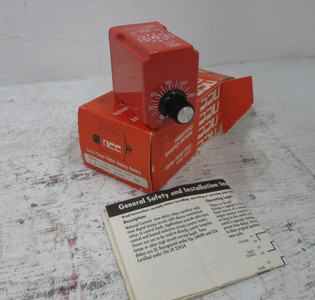 Image of NEW NCC T3K-00180-467 Time Delay Relay 24V 1.8-180 Sec Plug-In National Controls