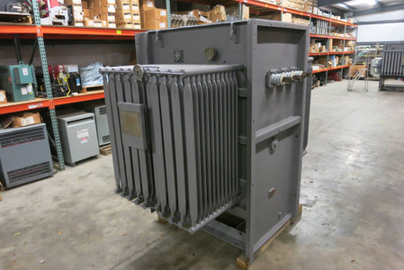 Image of GE 1500/1725 kVA 12470 Delta to 2400 Delta V 3PH Pad Mount Transformer 2400V