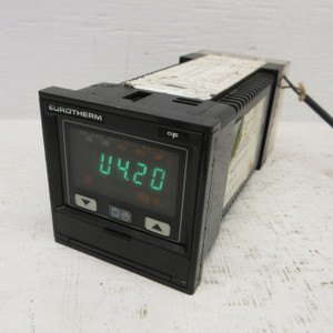 Image of Eurotherm Temperature Controller 818S/TC/RRLY/CTRI/FLE/NONE/LOV5/MOV5/SN/38/...