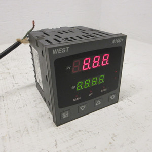 Image of West P4101 4100+ Temperature Controller Process Control Z2700/0020 4100 Plus
