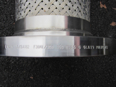 Enlin stainless steel F304L/304 A/SA182 SS 150 PSI flange fitting 6 " inch 304 (EBI1253-3)
