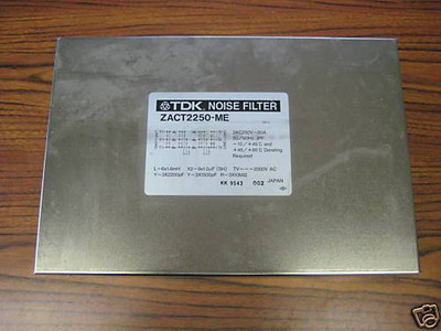 Image of TDK ZACT2250-ME ZACT-ME Series Noise Filter 3AC250V~50A