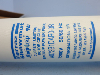 Ferraz Shawmut A072B1DAR0-3R 7200V Current Limiting Circuit Amp-trap Mersen Fuse (PM0121-6)