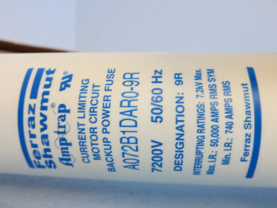 Ferraz Shawmut A072B1DAR0-9R 7200V Current Limiting Circuit Amp-trap Mersen Fuse (PM0122-3)