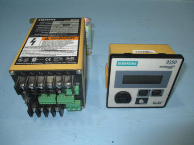 Siemens 9350 9350RC-100-0NZZZA Power Meter Display ION Profibus Access RMD (NP0065-4)