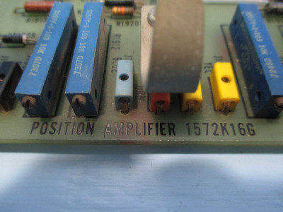 General Electric 1572K16G-700 GE Position Amplifier PC Board 1572K16G700 PLC (TK0099-1)