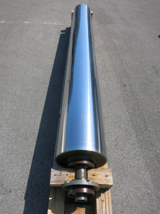 Chill Roll, Chrome Plated - Diameter:12", Roll Length:100", Shaft:116", Chromium (PM0219-1)