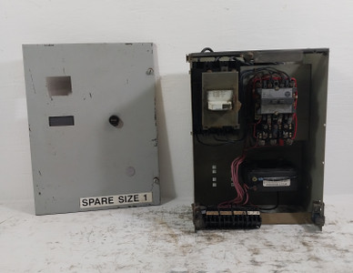 Westinghouse Type W Size 1 Starter 15A 18" Breaker Motor Control Center Bucket (TK0164-1)