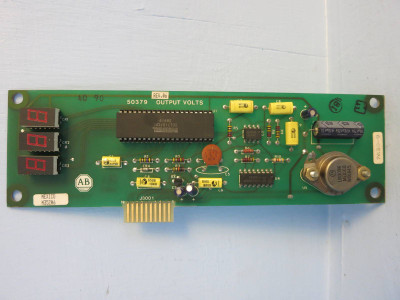 Image of Allen Bradley 50379 Output Volts Rev 06 Drive Board PCB AB PLC 118379 Rev D