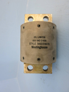 Image of Westinghouse DSL Limiter Style 140D316G18 600 VAC C1600 Fuse Current Limiting CH