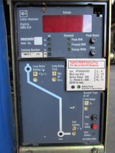 GE AKR-4A-30 800A Air Circuit Breaker LI Digitrip RMS 810 S81LI 600 Rating Plug (NP0239-2)