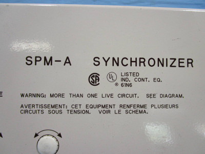 Woodward 9905-002 SPM-A Synchronizer 9905002 Rev. N 115 230 V 10 Watts SPMA 60Hz (NP0304-4)