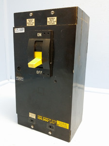 Image of Square D IKL34125 125A Circuit Breaker Black 480V Type IKL-34125 100,000 125 Amp