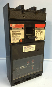 Image of GE TJH4SS 400A Hi-Break Circuit Breaker w/ 400 Amp Plug 3P General Electric