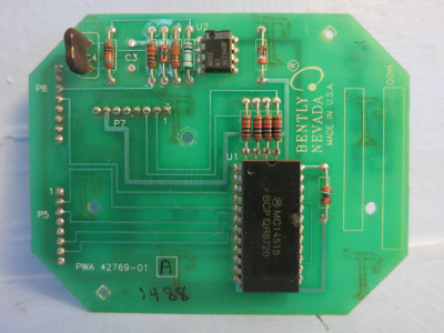 Image of Bently Nevada 42769-01 A / PWB 42770-01 D PLC Bentley 1488 0388 01D 01A PWB42770