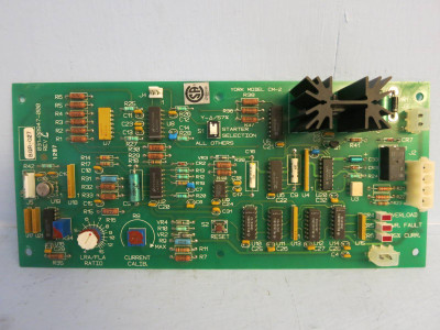 York Model CM-2 Rev C Chiller Card Control Module PLC 031-00947-000 Rev 2 BGR027 (PM0816-1)