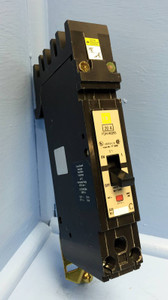 Image of Square D I-Line FDA140205 20A Circuit Breaker 1 Pole YF-6609 277V 20 Amp 1P HACR