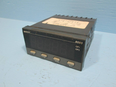West Instruments N8080-20002 DC Process Module Panel Meter N8080 8080 Din 1/8 (NM0054-9)
