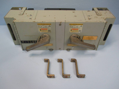 ITE Gould 30/60 Amp 600V V7E3612R Fusible Panelboard Switch w/ Hardware 30A 60A (TK0424-1)