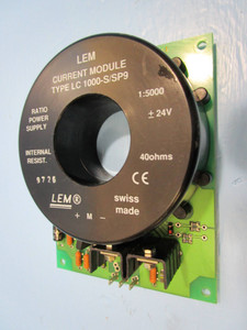 Allen Bradley/LEM LC 1000-S/SP9 Ratio Power Supply Current Ratio 1:5000 A-B 24V (NP0533-46)