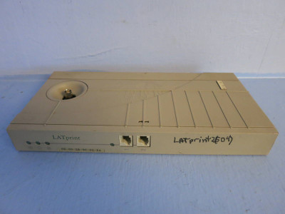 Image of digital LATprint LNXXD-M Used w Fisher-Rosemount Systems PLC 08-00-2B-9C-00-E4