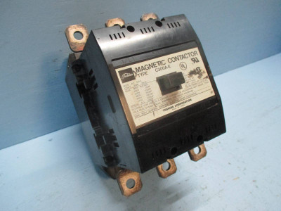 Image of Toshiba C300A-E 280 Amp Magnetic Contactor 280A 240V Coil 600 Vac 200 HP 220 Vdc