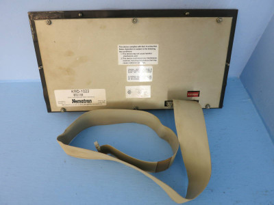 Nematron KBD-1022 Keyboard 65Key Membrane 3025/1X2X/2X2X PLC Operator Interface (PM1201-1)