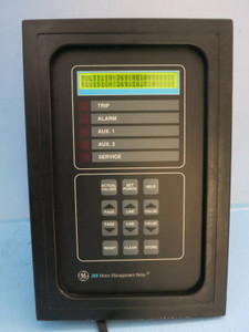 GE Multilin 269-10C-HI Motor Management Relay Firmware: 20E604C0.000 PLC Power (PM1207-3)