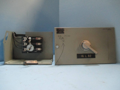 ITE Gould 9600 60 Amp 12" Fusible Feeder MCC Bucket 60A MCCB I-T-E (TK0731-1)