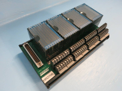 Foxboro P0916SA-0B FBM217 PLC Module w DIN Mount Base P0916PS 0D FBM 217 PO916SA (PM1281-6)