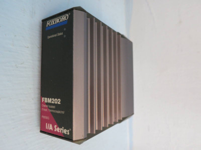 Image of Foxboro FBM202 8 Input, Thermocouple/mV I/A Series PLC P0926EQ FBM 202 Invensys
