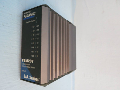 Image of Foxboro FBM207 Channel Isolated 16 Input I/A Series PLC P0914TD FBM 207 Invensys