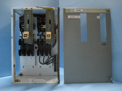 Siemens Tiastar Furnas 89 100 Amp Fused Dual Feeder 24" MCC MCCB Bucket 100A (TK0759-9)