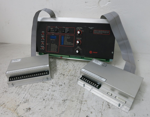 Trane X13650309-06 Chiller Control Panel w/ Modules X13650308-01 X13650307-01 (DW6279-1)
